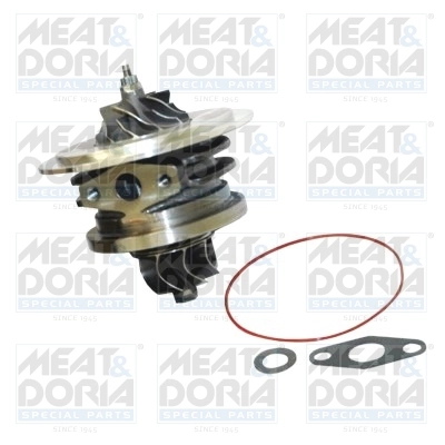 Core assembly, turbocharger